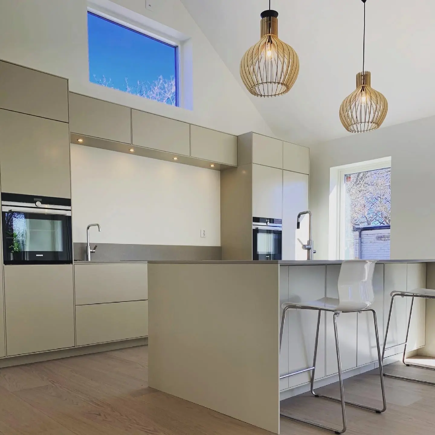 Kök med smart belysning